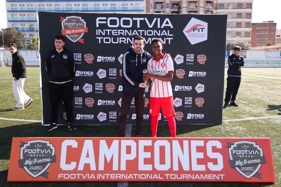 Partido de la edición FIT 26 Promises del Footvia International Tournament