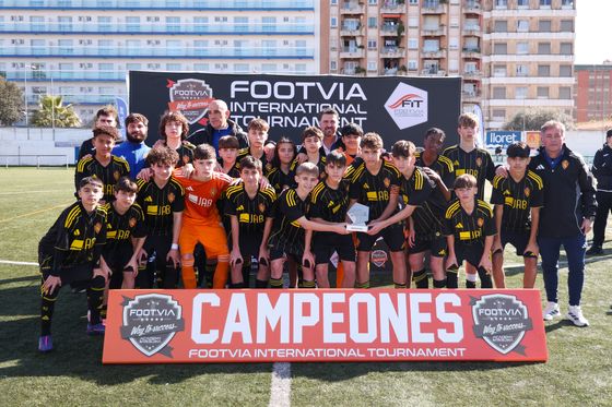 Partido de la edición FIT 26 Promises del Footvia International Tournament