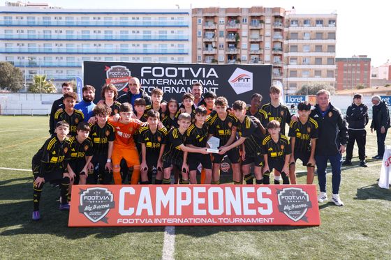 Partido de la edición FIT 26 Promises del Footvia International Tournament