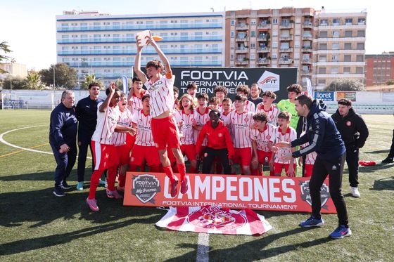 Partido de la edición FIT 26 Promises del Footvia International Tournament