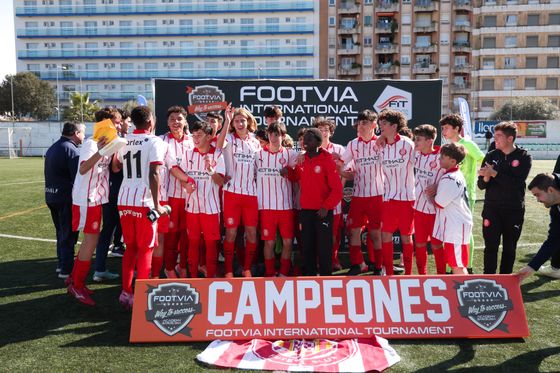 Partido de la edición FIT 26 Promises del Footvia International Tournament