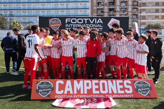 Partido de la edición FIT 26 Promises del Footvia International Tournament