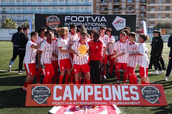 Partido de la edición FIT 26 Promises del Footvia International Tournament